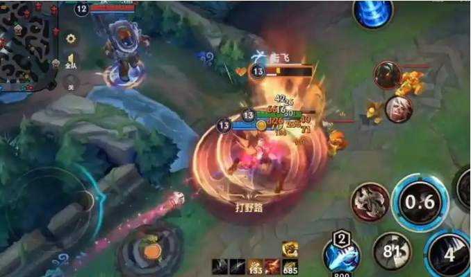 英雄联盟手游打野猴子一级学什么