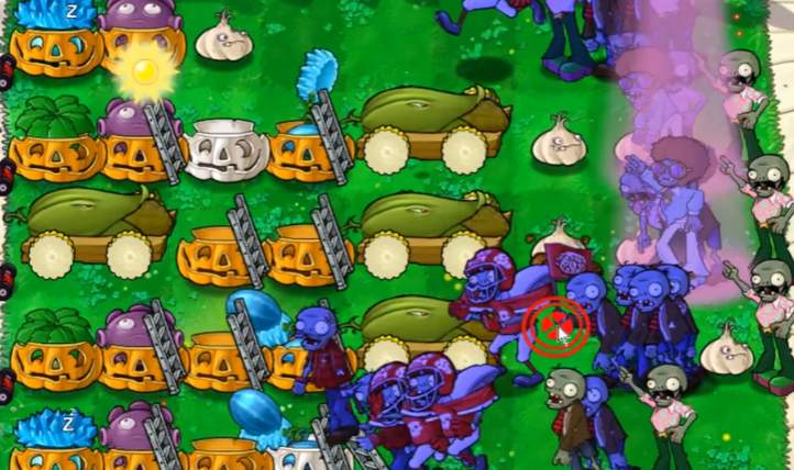 植物大战僵尸无尽版如何搭梯