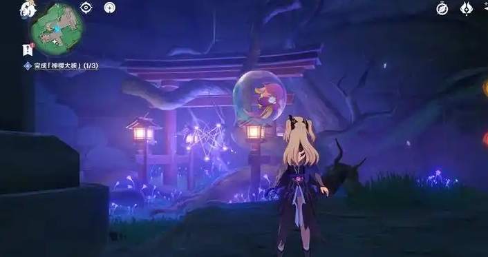 原神神樱树结界怎么进去