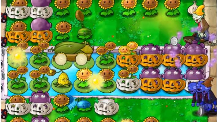 植物大战僵尸无尽水池怎么打