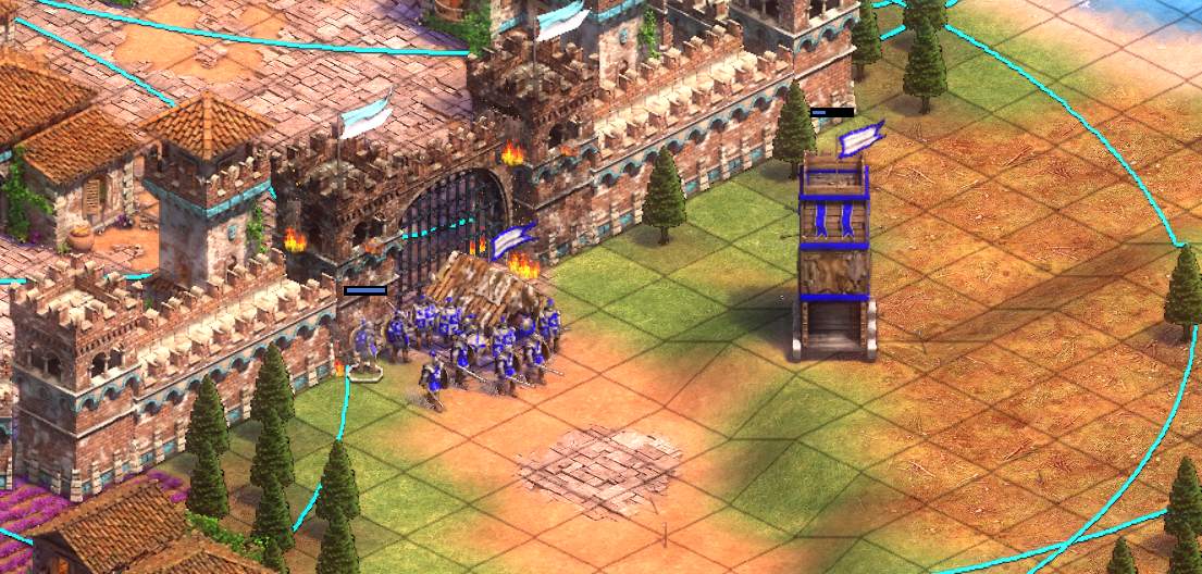 帝国时代2斯福尔扎怎么打