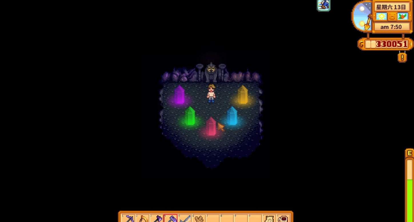 星露谷物语姜岛水晶洞在哪