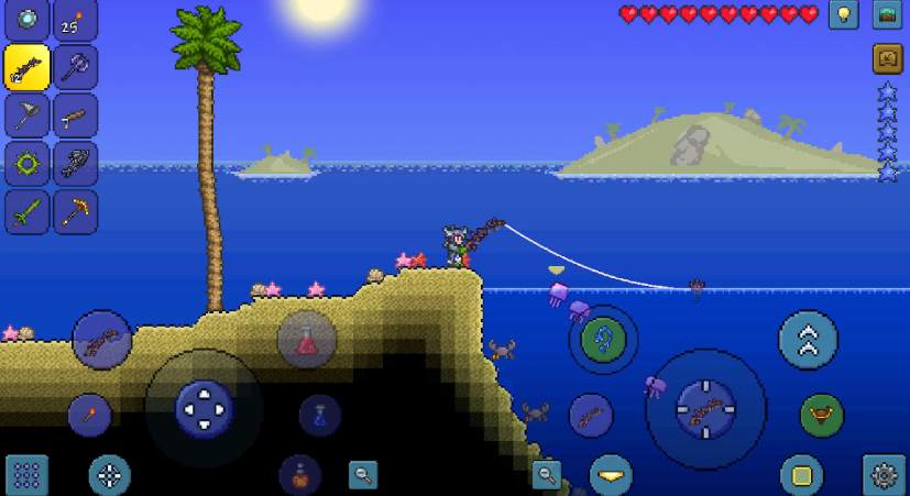 泰拉瑞亚大海怎么探索