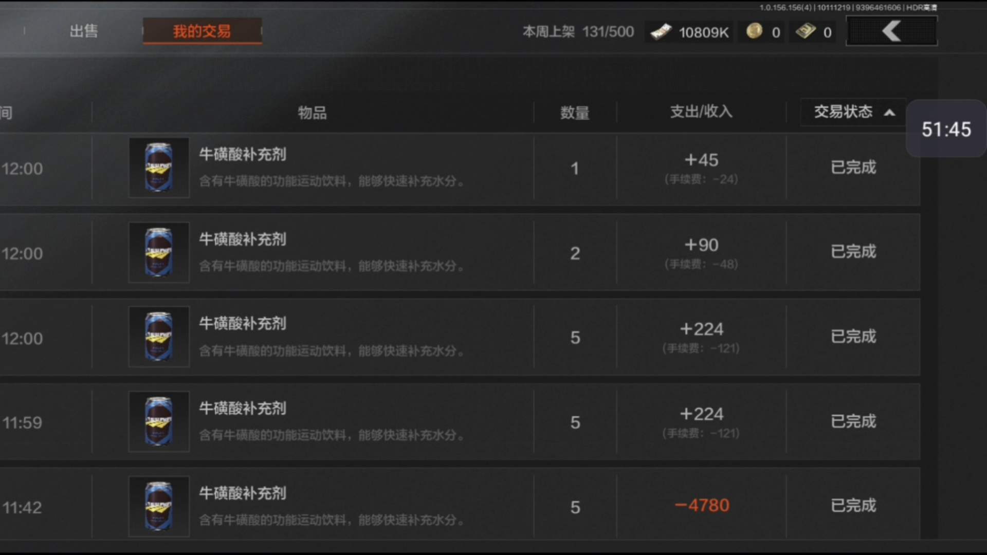 暗区突围小金哪些卖