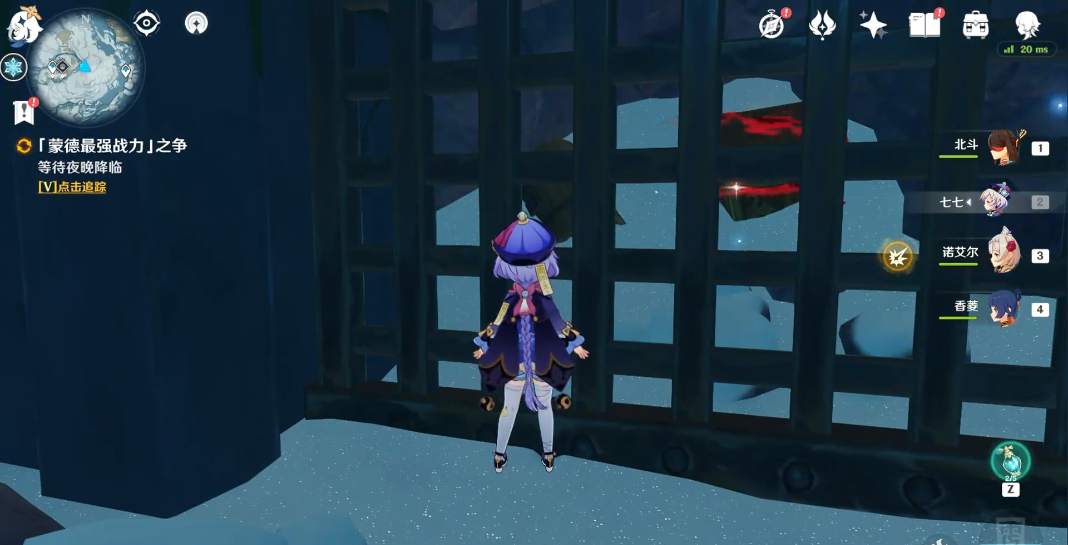 原神寒天之钉大门怎么开