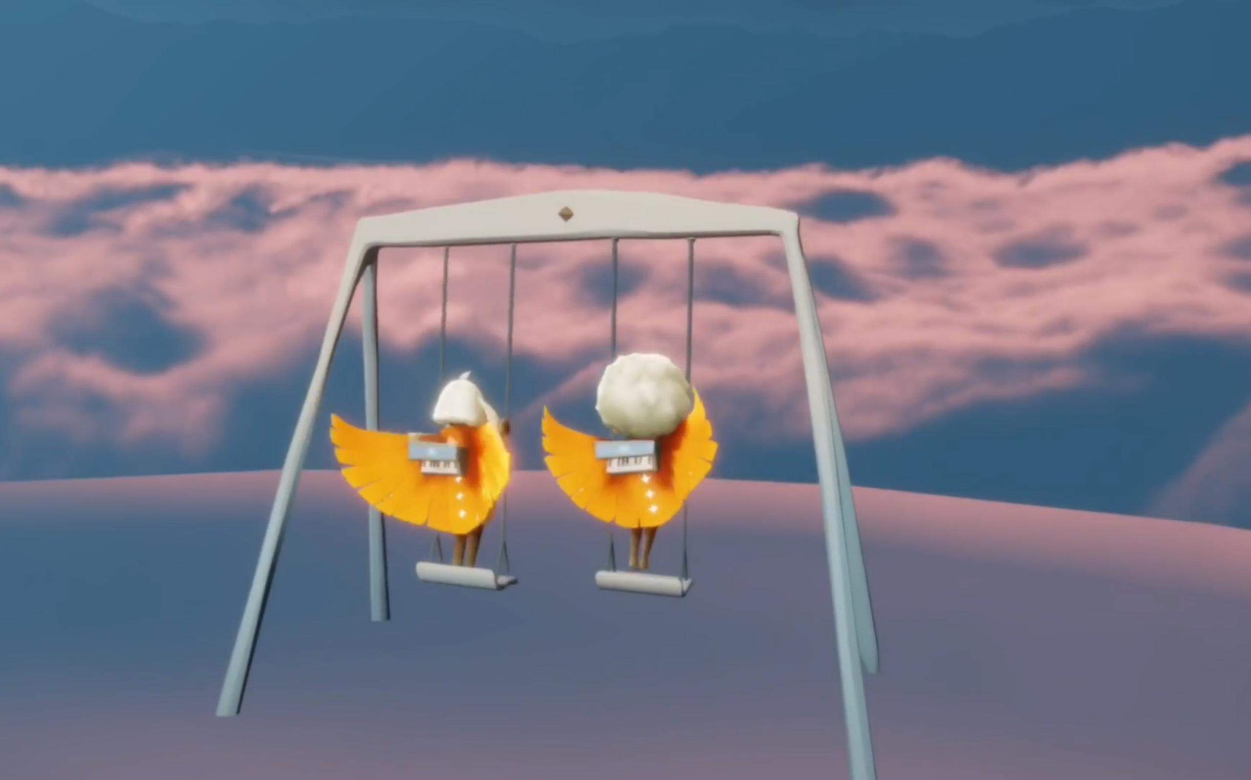 光遇里的小个子如何扩展翅膀