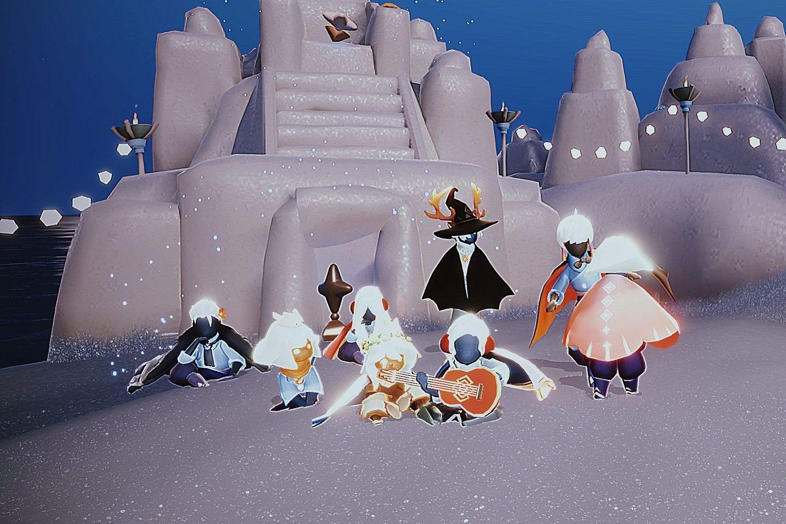 如何顺利到达光遇禁阁四楼的目的地