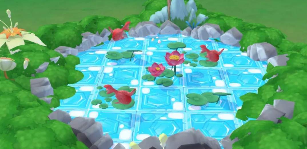 摩尔庄园神秘湖是如何在水上漂浮的