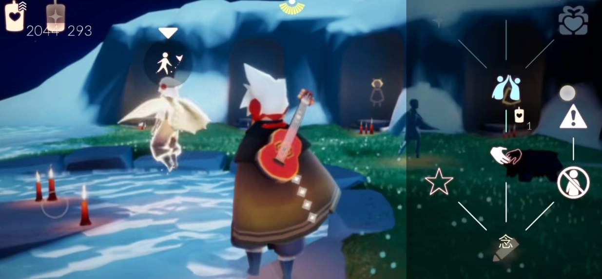 光遇里有什么技巧能让斗篷立起来