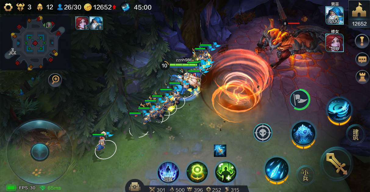 关于战争怒吼英雄技能放置有什么技巧吗