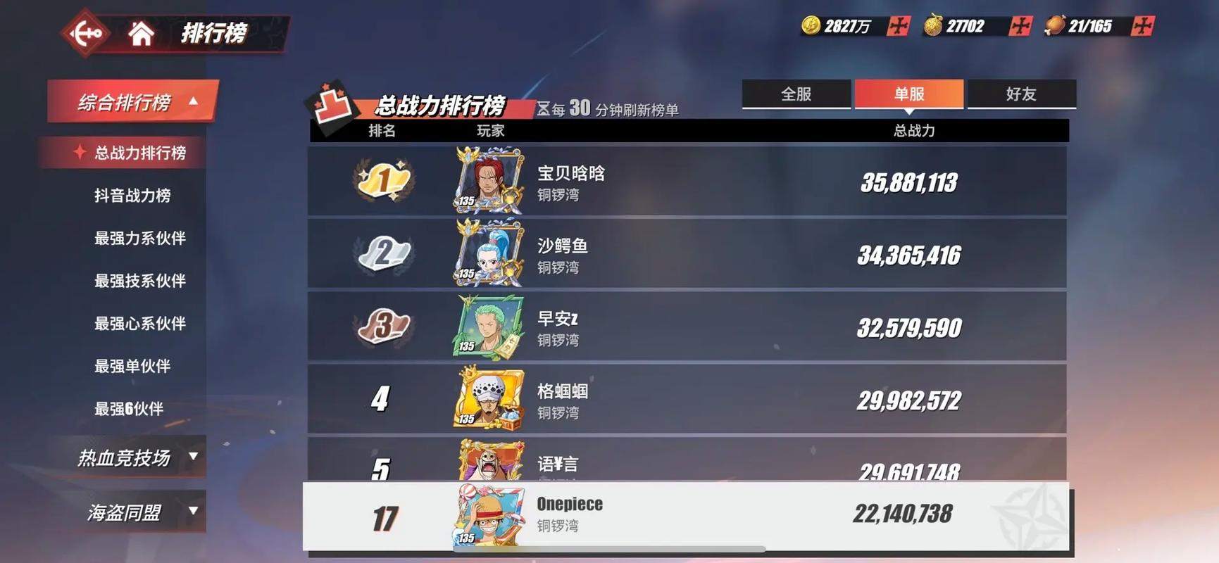 航海王热血航线觉醒是否需要消耗资源