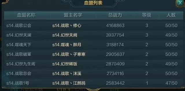 战歌公会强势入驻神话永恒 公会礼包发放中~