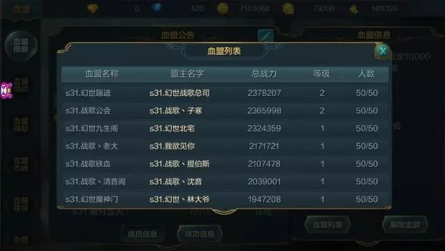 战歌公会强势入驻神话永恒 公会礼包发放中~