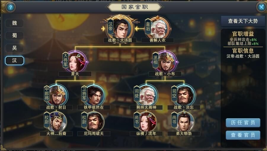 汉王纷争二区展现和谐一面，战歌公会和平拿下洛阳王城成为汉王